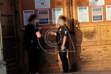 La Basílica de Telde contrata un vigilante de seguridad para evitar intromisiones durante las celebraciones/TA.